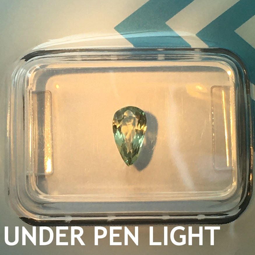 没有保留价 - 1 pcs 绿色 紫翠玉 - 0.62 ct - 国际宝石研究院(IGI) - 变色ALEXANDRITE #4.3