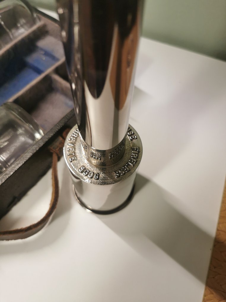 Ιατρικό όργανο - Επινικελωμένος ορείχαλκος - Σετ βεντούζες αντίκα #1.0