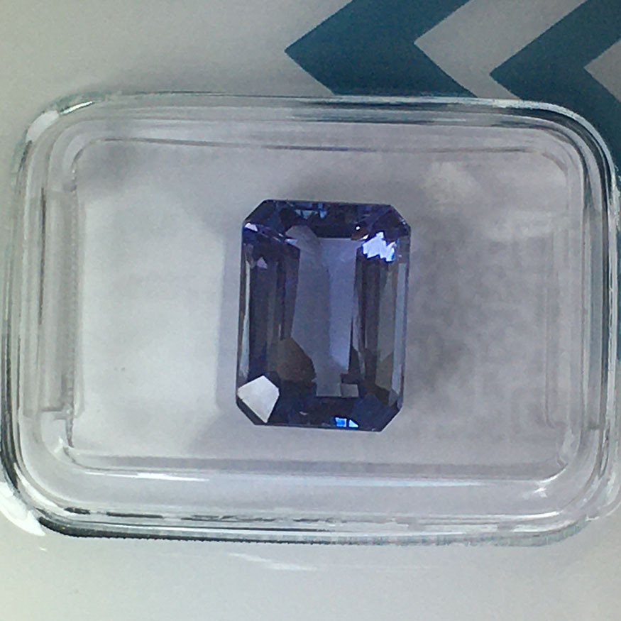 没有保留价 - 1 pcs  紫罗兰色 坦桑石  - 3.72 ct - 国际宝石研究院（IGI） - 天然坦桑石 #1.0