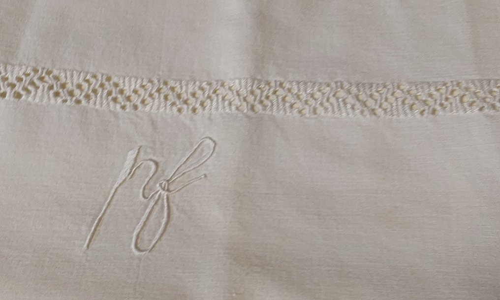 床单 (3)  - 265 cm - 235 cm - 古董床上用品 #1.0