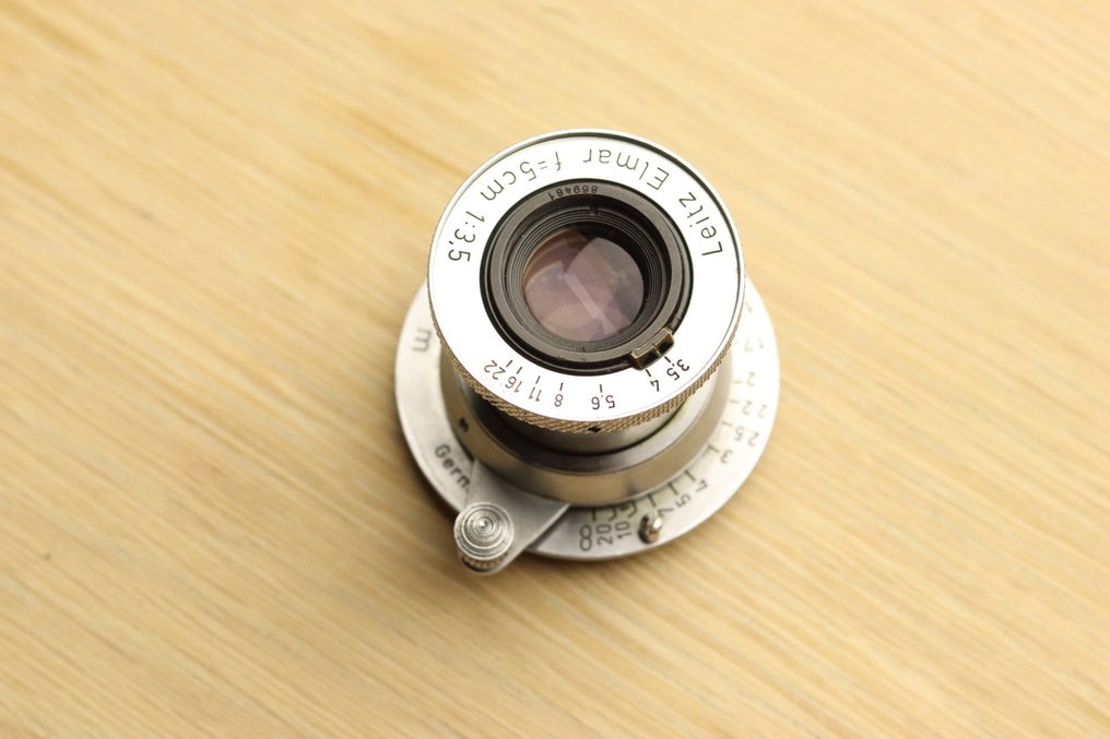 Leica, Leitz Elmar 5cm f/3.5 Objektiv mit fester Brennweite #3.2