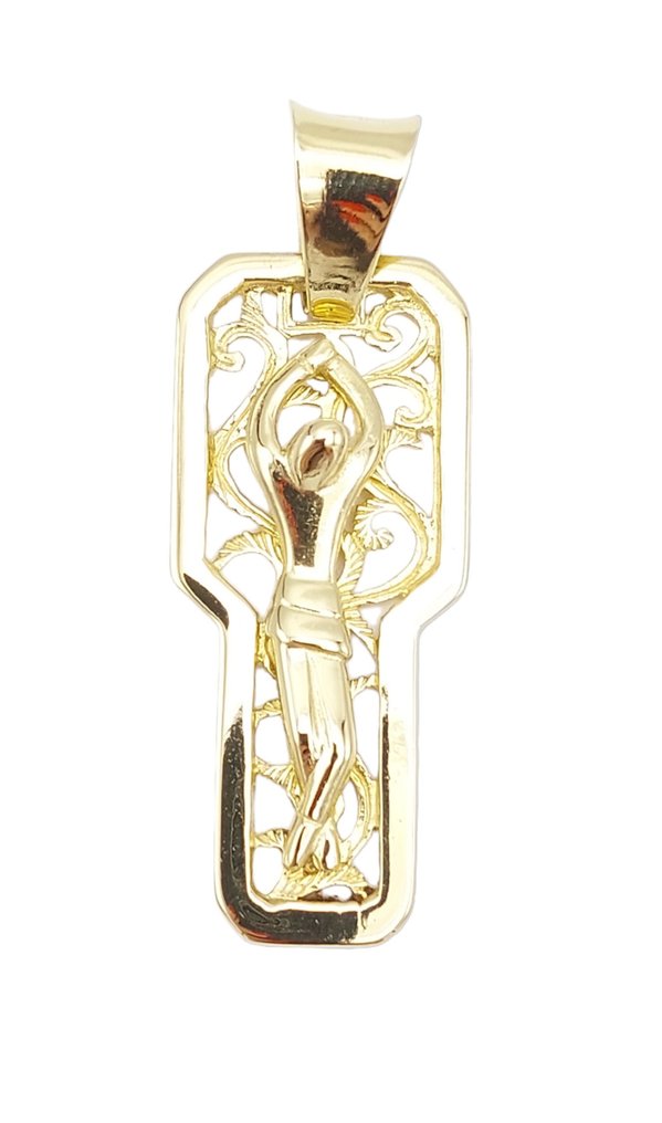 吊坠 - 18K包金 黄金 #1.0