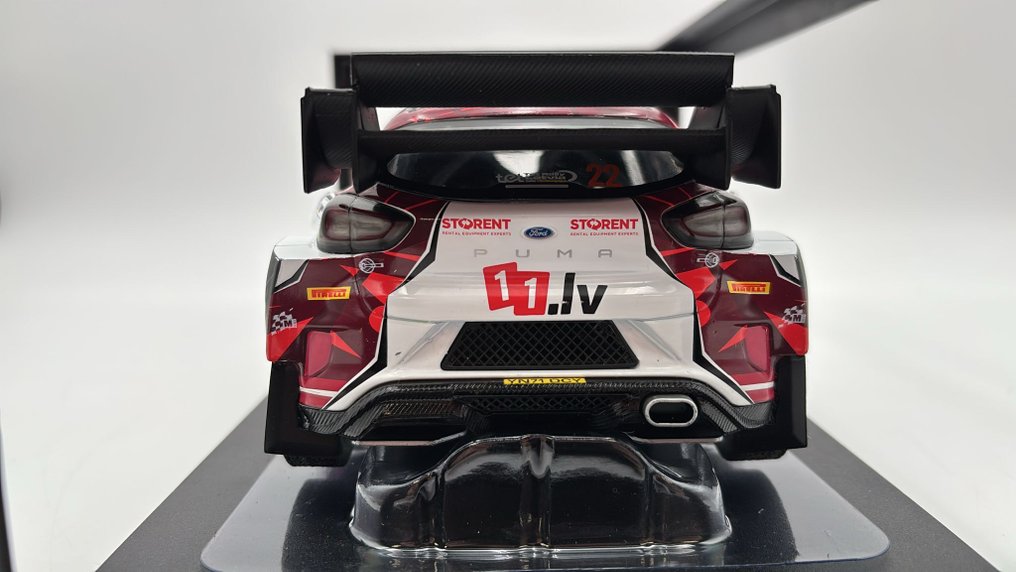 Solido 1:18 - Model car - Ford Puma Rally1 Sesks/Francis test rally Latvia 2024 - (cod.E8) #4.3