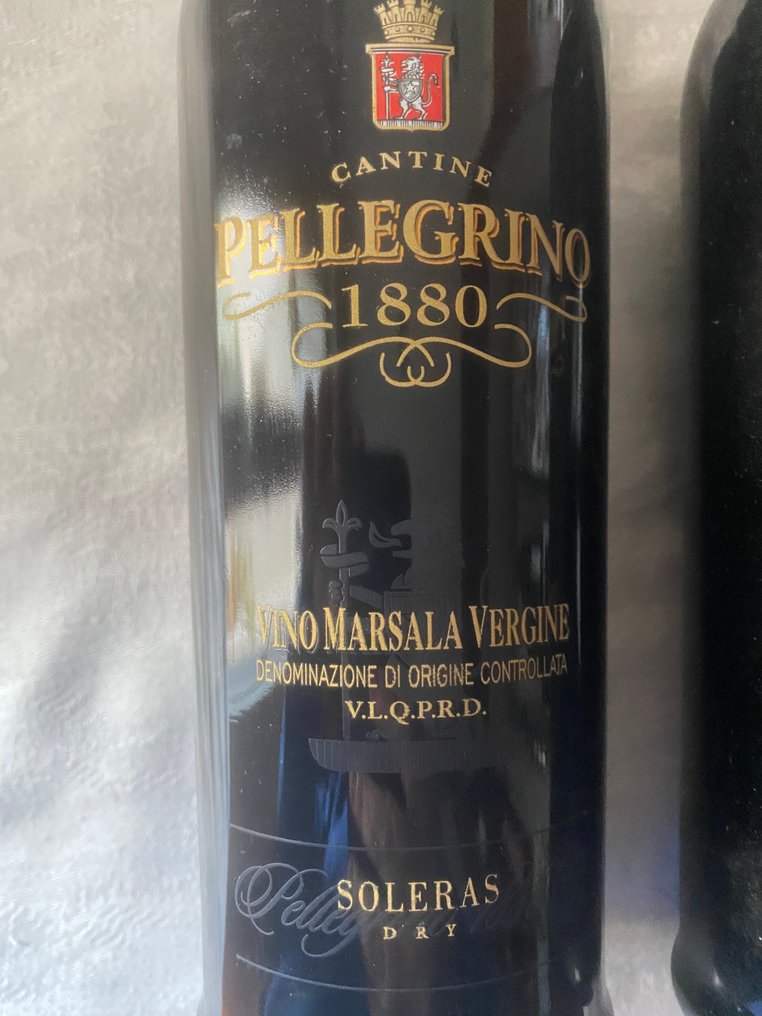Pellegrino: annate del Centenario 1980, Marsala Vergine Riserva 1962 & Vergine Dry Soleras - Sicilien - 3 Flasker (0,75 L) #3.2