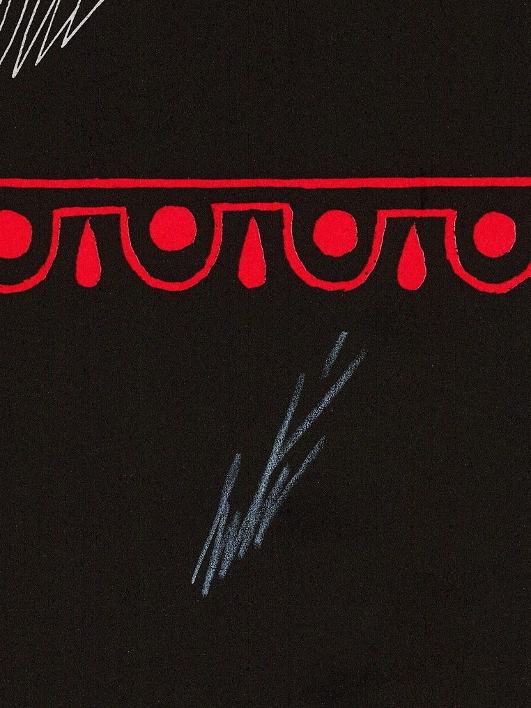 Erté (Romain de Tirtoff) dit Erté (1892-1990) - Femme à l'alphabet #4.3