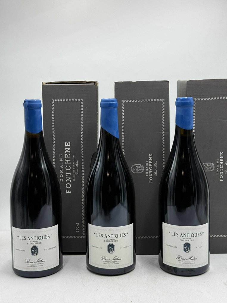 2022 Domaine Fontchene Les Antiques red - Alpilles - 3 Magnum (1,5 L) #1.0