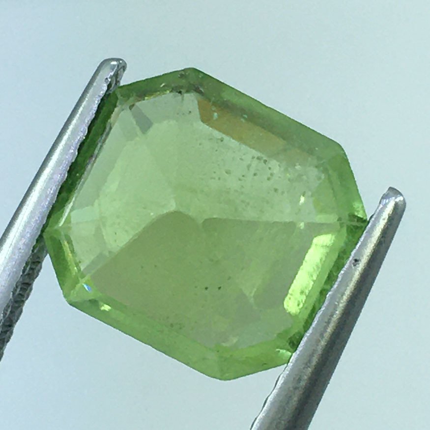 Ohne mindestpreis - 1 pcs Grün Peridot - 4.24 ct - International Gemological Institute (IGI) - Natürlich Peridot #2.1