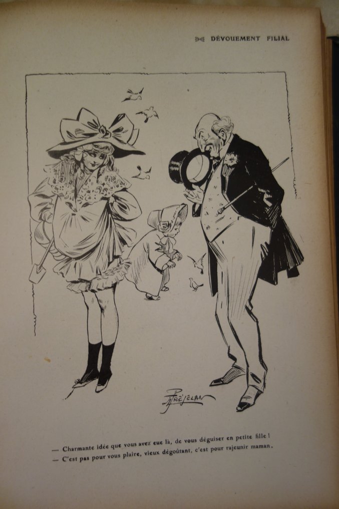 Guillaume, Forain, Prejelan, Faivre, Gavarni, Metivet - Les Maîtres Humoristes - 1905-1908 #1.0