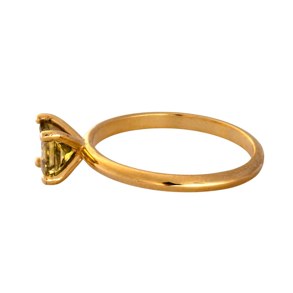 χωρίς τιμή ασφαλείας - Δαχτυλίδι - 14 καράτια Κίτρινο χρυσό -  1.06ct. tw. Κίτρινο Διαμάντι (Φυσικού χρώματος) #4.3