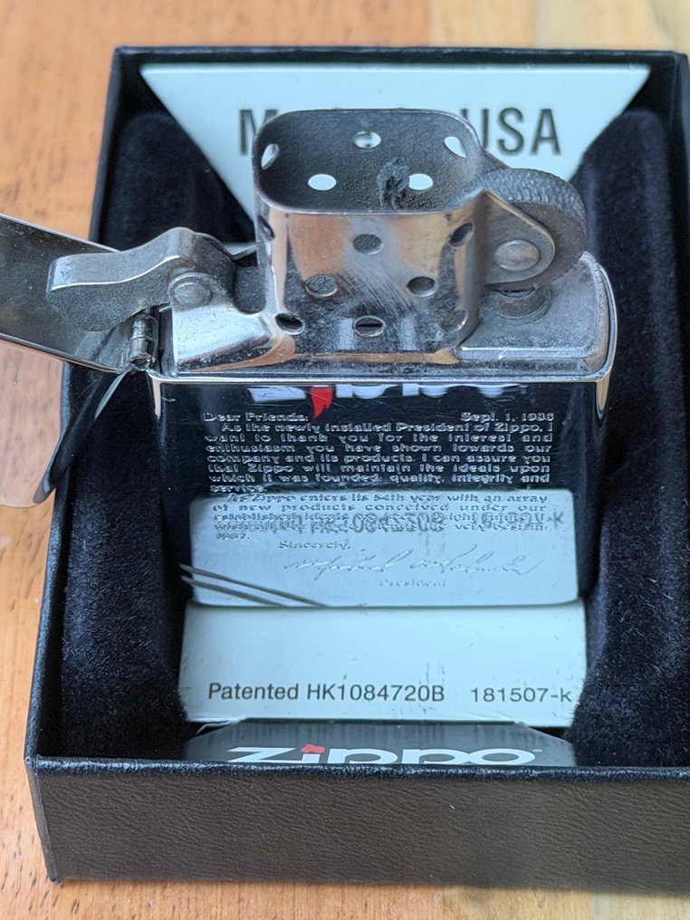 Zippo - χωρίς τιμή ασφαλείας - Αναπτήρας - Χάλυβας (ανοξείδωτος) #3.2