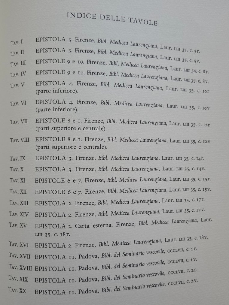 Francesco Petrarca - Epistolae Autographae quae exstant - Stamperia Valdonega (Mardersteig) - Hors-Commerce - 1968 #3.2