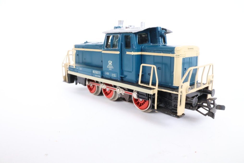 Märklin H0 - Πετρελαιοκίνητη μηχανή τρένου (1) - Deutsche Bundespost εργοστασιακός χώρος 4 - DB #4.3