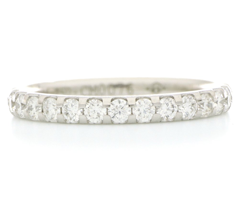 χωρίς τιμή ασφαλείας - Δαχτυλίδι - 18 καράτια Λευκός χρυσός - 1.10ct. tw. Διαμάντι (Φυσικό) #1.0