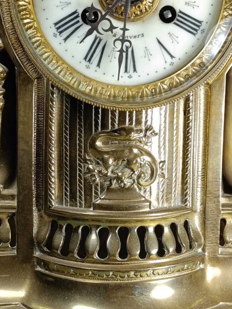 péndulo - H.KREITZ - Bronce - 1870 #4.3