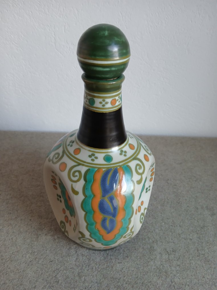 Plateelbakkerij Zuid-Holland - Kande - Fajance - antik keramik karaf #2.1