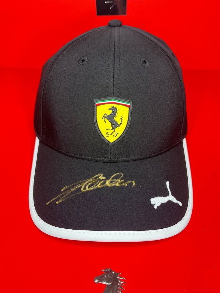 Ferrari - Official SF Cap - Charles Leclerc Autographed - Sports cap #1.0
