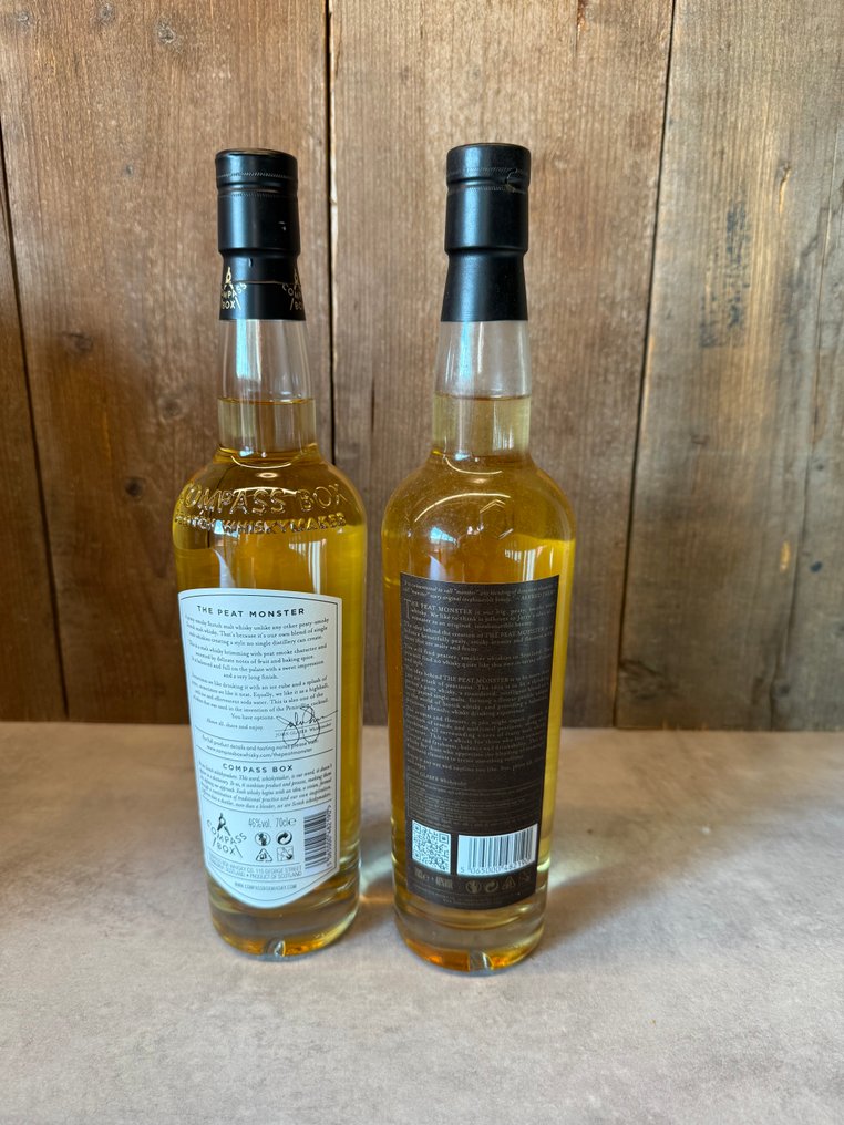 Compass Box The Peat Monster - Compass Box  - 70cl - 2 bottles #3.2
