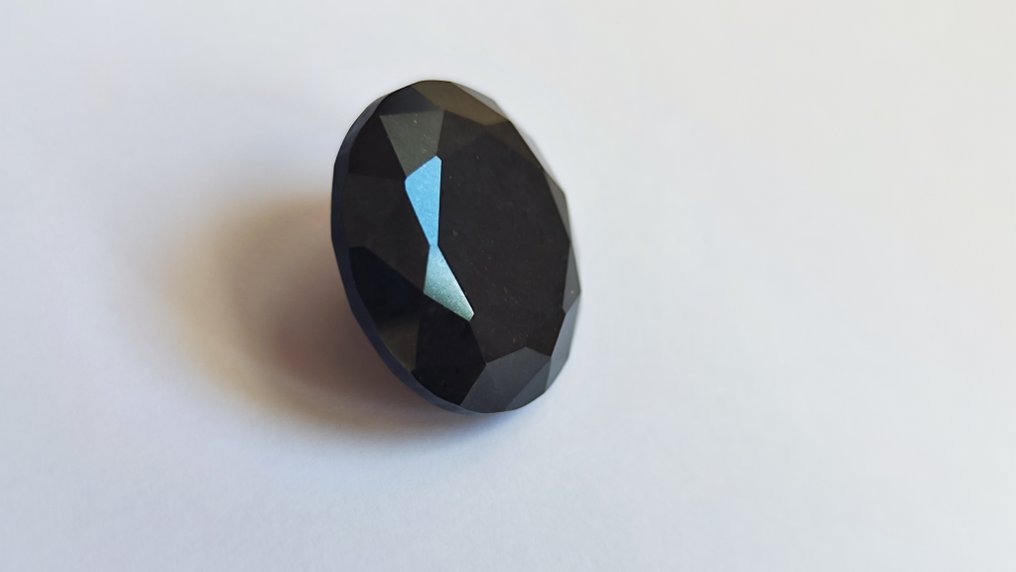 1 pcs Diamant (Farvebehandlet) - 48.77 ct Sort - Ikke specificeret i laboratorierapporten - Instituto Gemólogico Español (IGE) #1.0