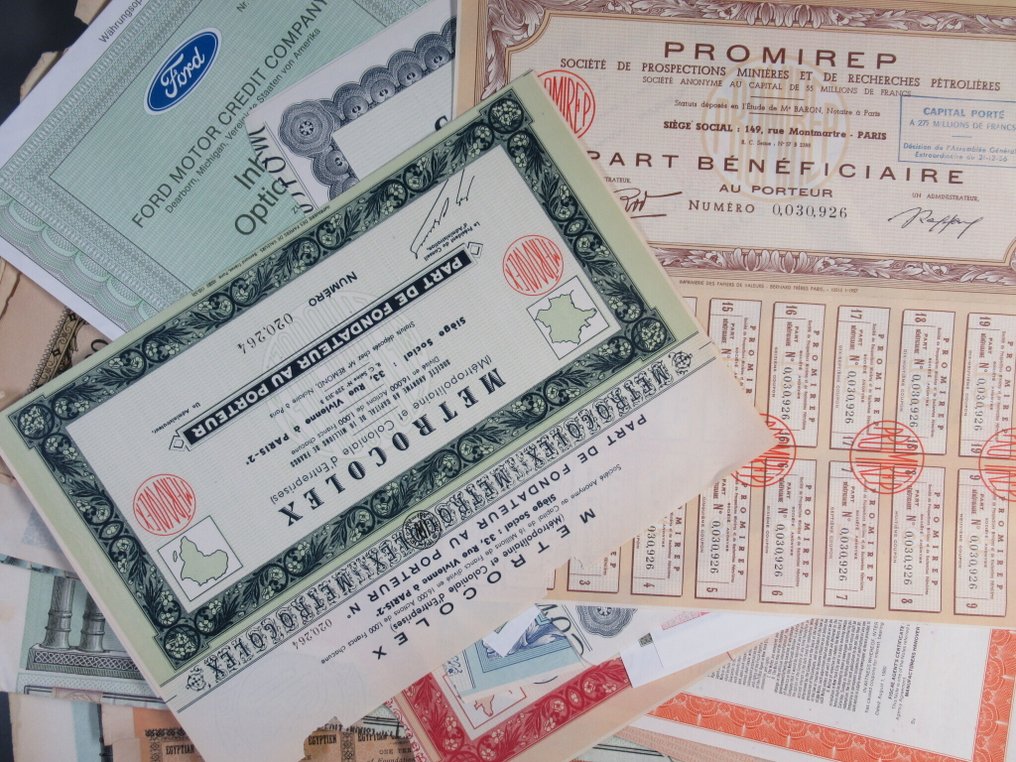 Toată lumea. shares Various Dates (Fără preț de rezervă) #1.0