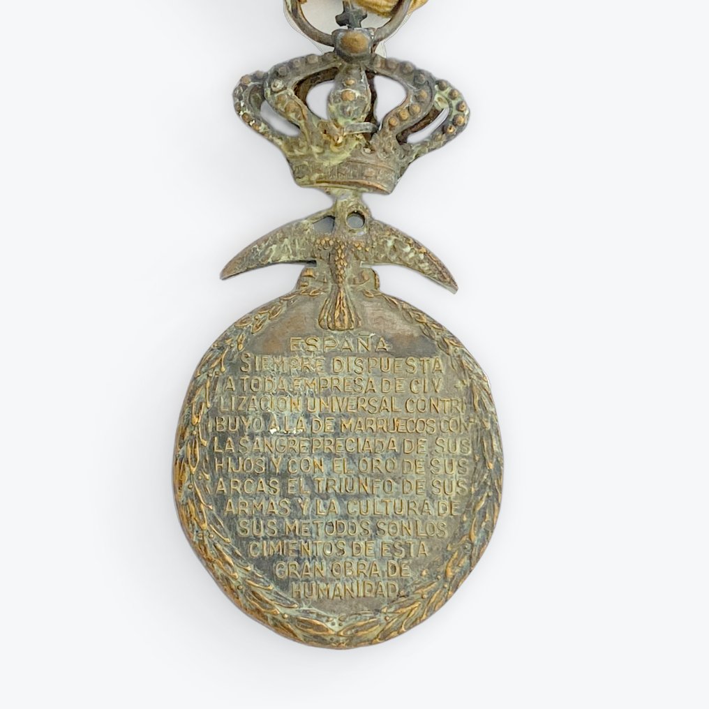 西班牙 - 军事勋章 - 摩洛哥和平奖章 #2.1