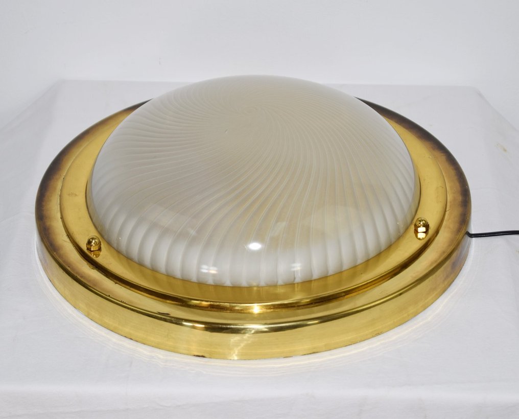 Ceiling lamp - Brass, Glass #1.0