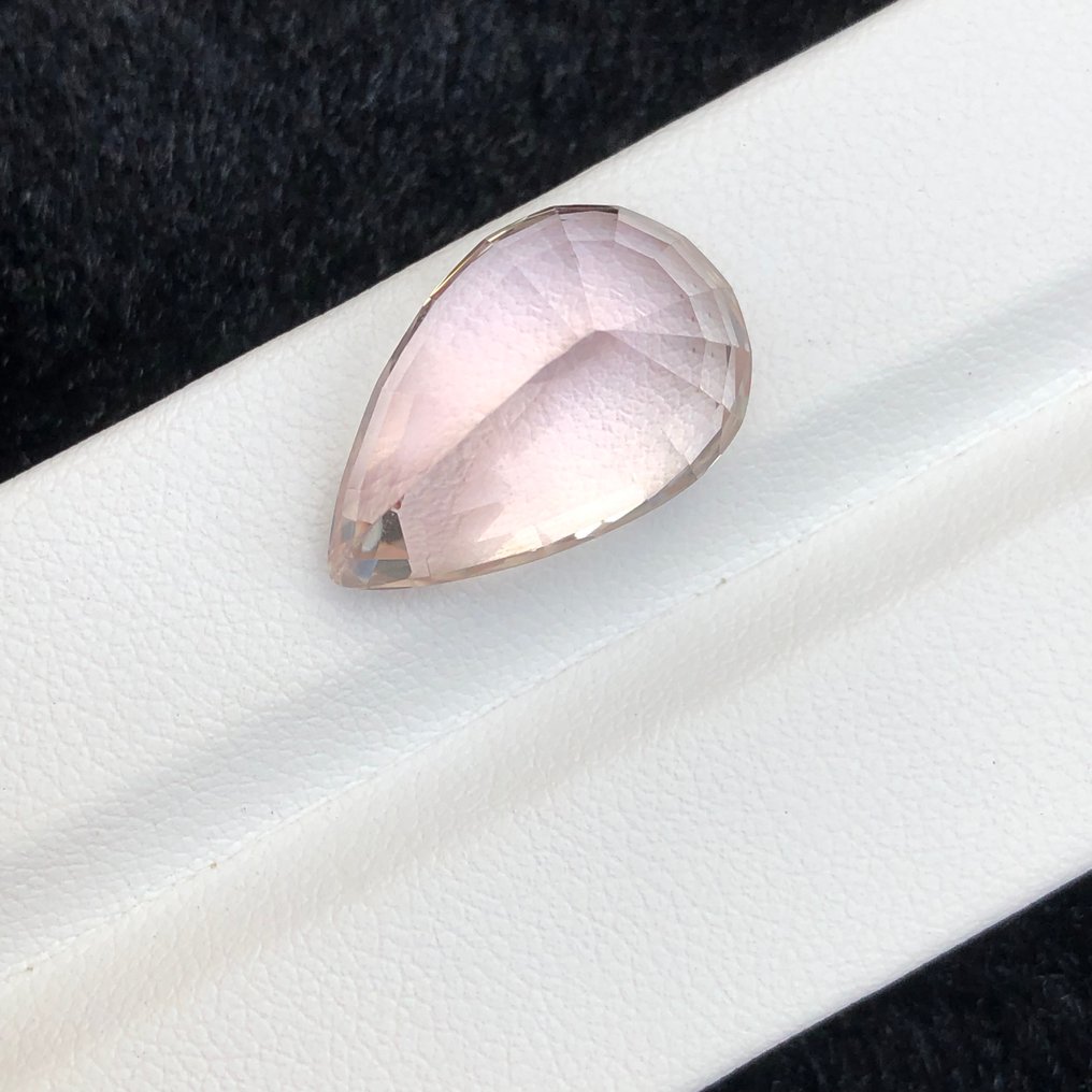 χωρίς τιμή ασφαλείας - 1 pcs  Ροζ Κουνζίτης  - 15.99 ct - International Gemological Institute (IGI) #1.0