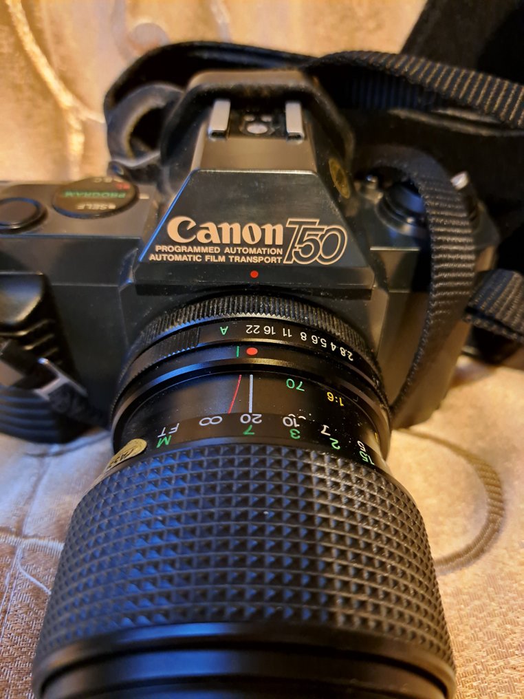 Canon T50 + Vivitar 35-70mm | Cameră analogică #1.0