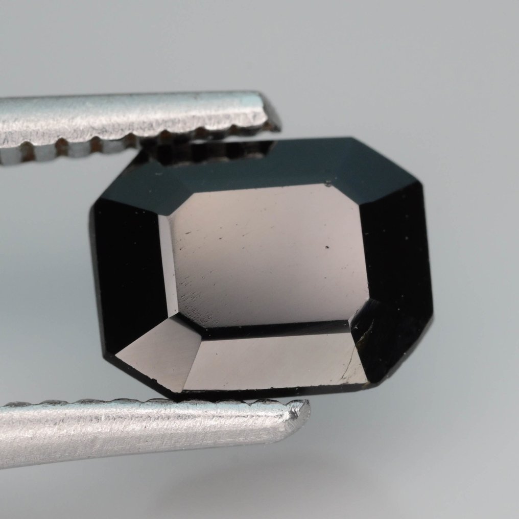 沒有保留價 - 1 pcs 黑色 混合寶石 - 1.73 ct - 國際有色寶石協會 (ICA GemLab) - 超稀有的 Serendibite #3.2