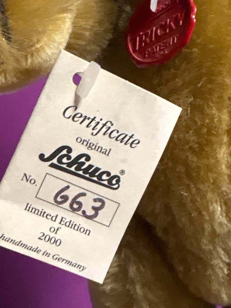 Schuco Teddybeerja/nee beer met muziekwerk - 玩具熊 - 1990-2000 - 德国 #4.3