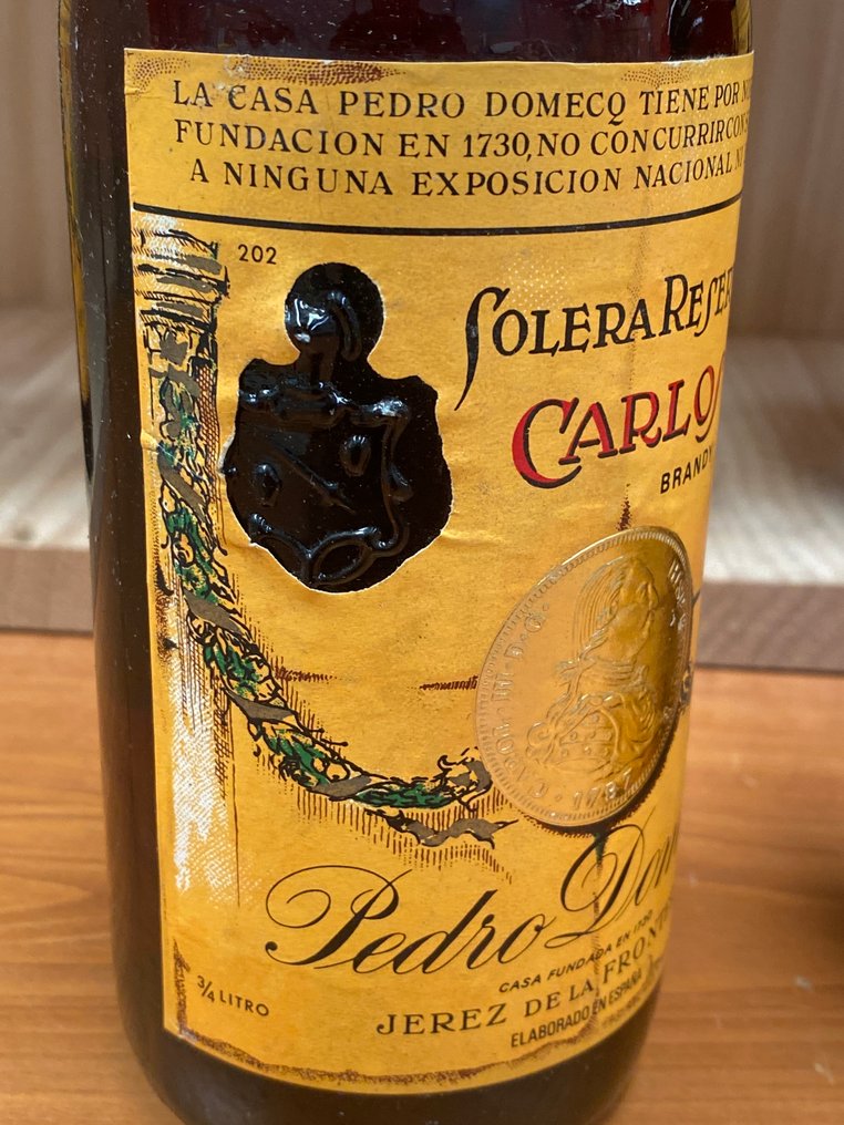 Pedro Domecq - Magno  carlos lll  - b. 1970年代 - 75厘升 - 7 瓶 #3.2