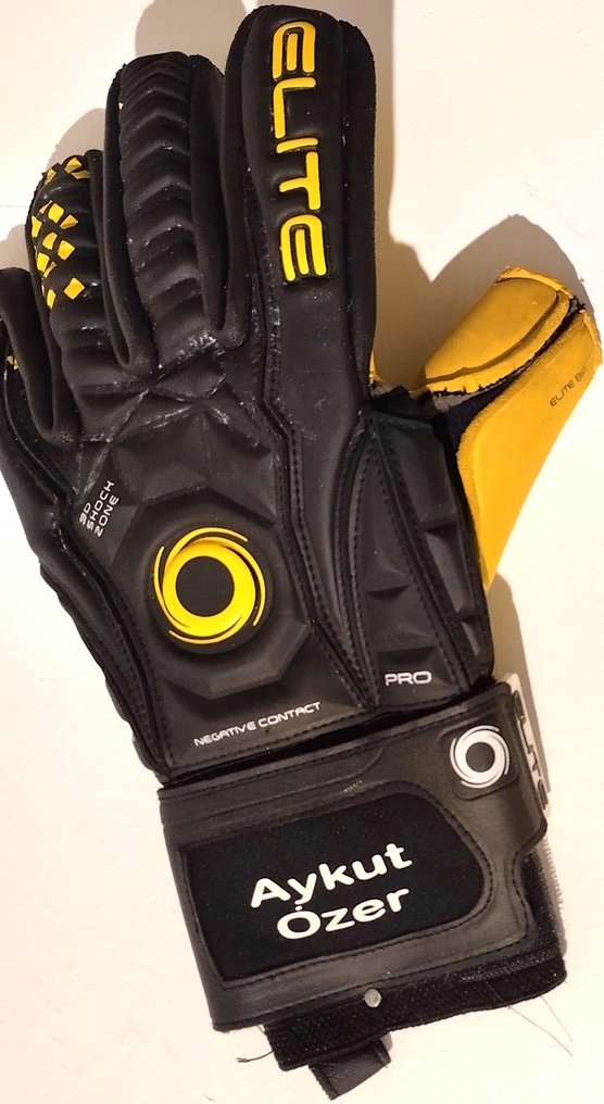 Fortuna Sittard - 荷兰足球联盟 - Aykut Ozer - 2017 - 守门员手套 #3.2