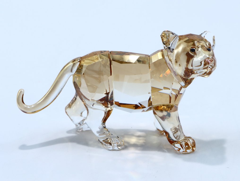 Statuetta - Swarovski - Tijgerjong Staand (Boxed) - Cristallo #1.0