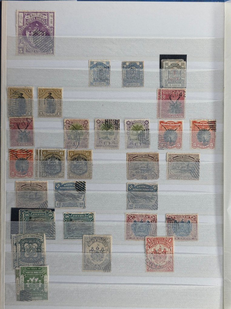 British Commonwealth 1882/1970 - Batch/collection in 4 stockbooks #1.0