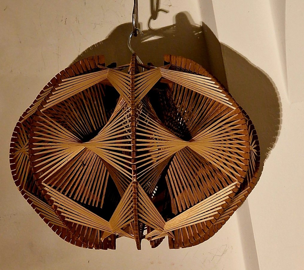 Függő lámpa - Fa #4.3