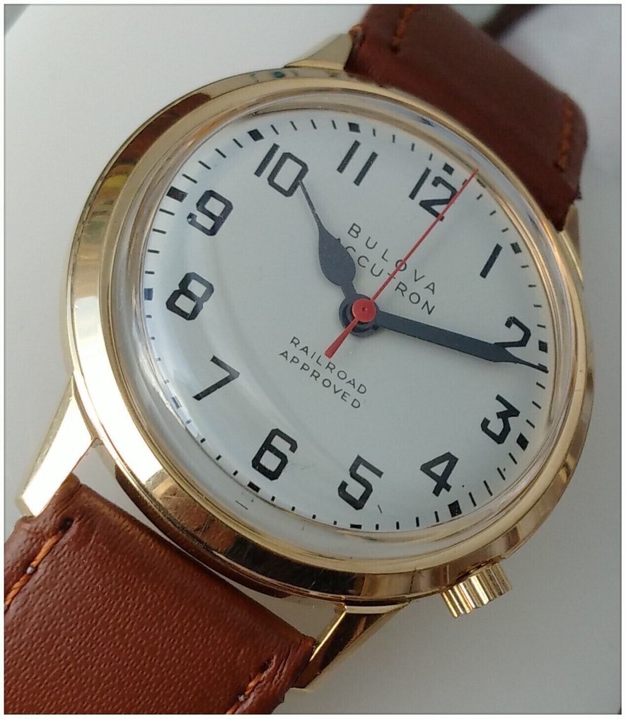 Bulova Accutron Railroad Approved - Nincs minimálár - Révisée - Férfi - 1974 #4.3