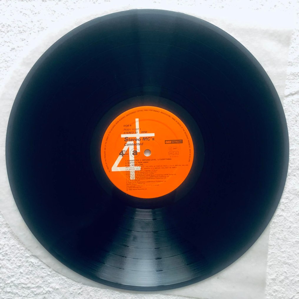Stereo MC's* - Connected LP* (1st* original EU Pressing 1992) - LP专辑(单品) - 1992 #4.3