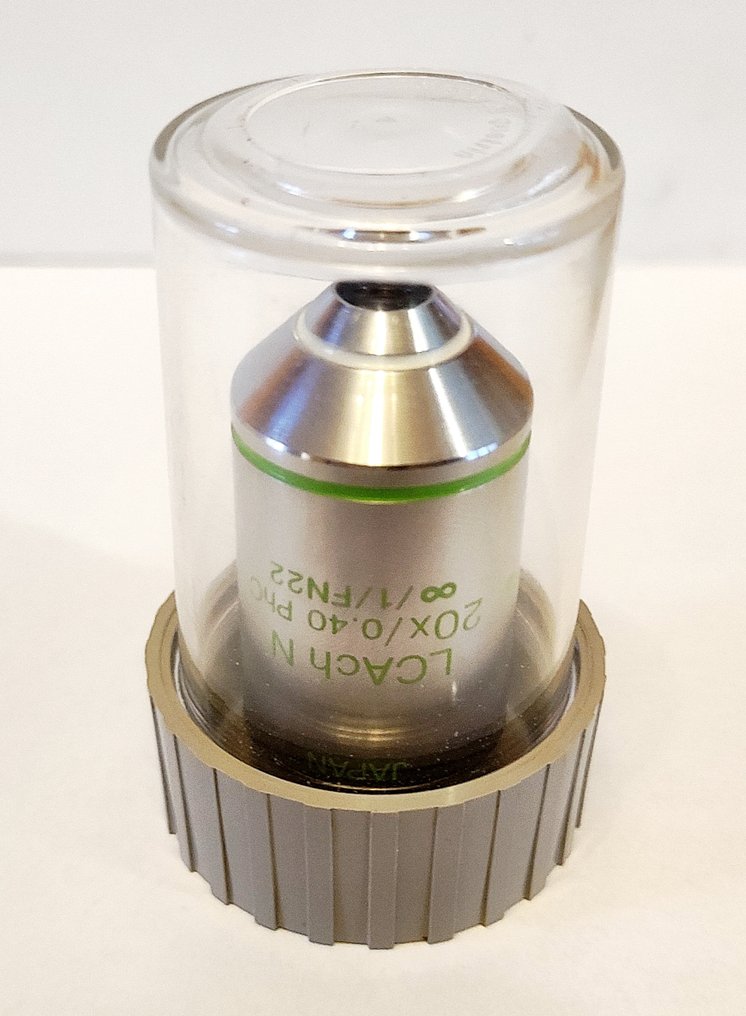 Objectif à contraste de phase pour microscope. Olympus LCHch N 20 x PhC corrigé à l'infini. - LCACHN20xPH - 2010-2020 - Japon - Olympus #4.3