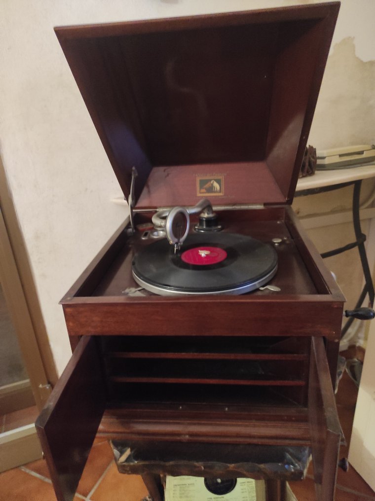 La voce del padrone - Master voice 第4 圓盤形留聲機 #1.0