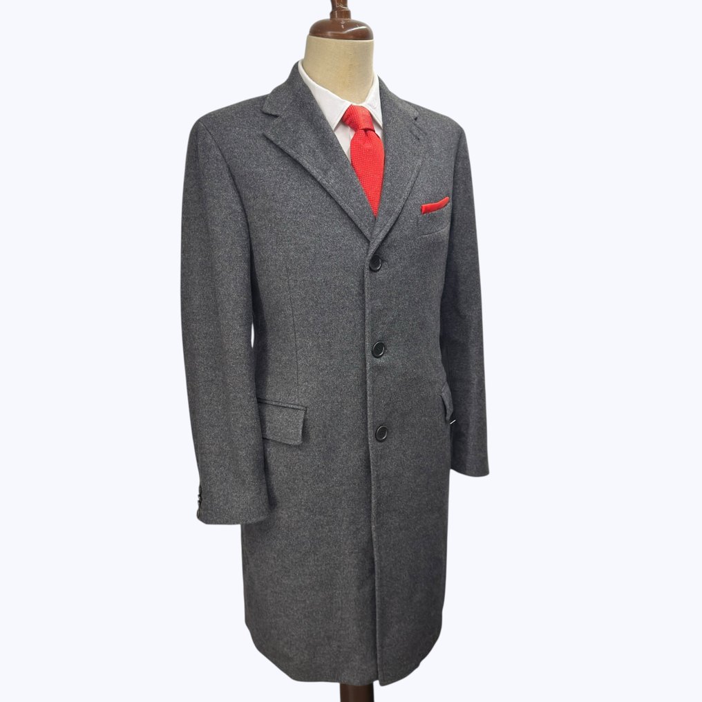 Tagliatore - New - Cashmere/Virgin Wool - Made in Italy - Size 48 - Mantel #4.3