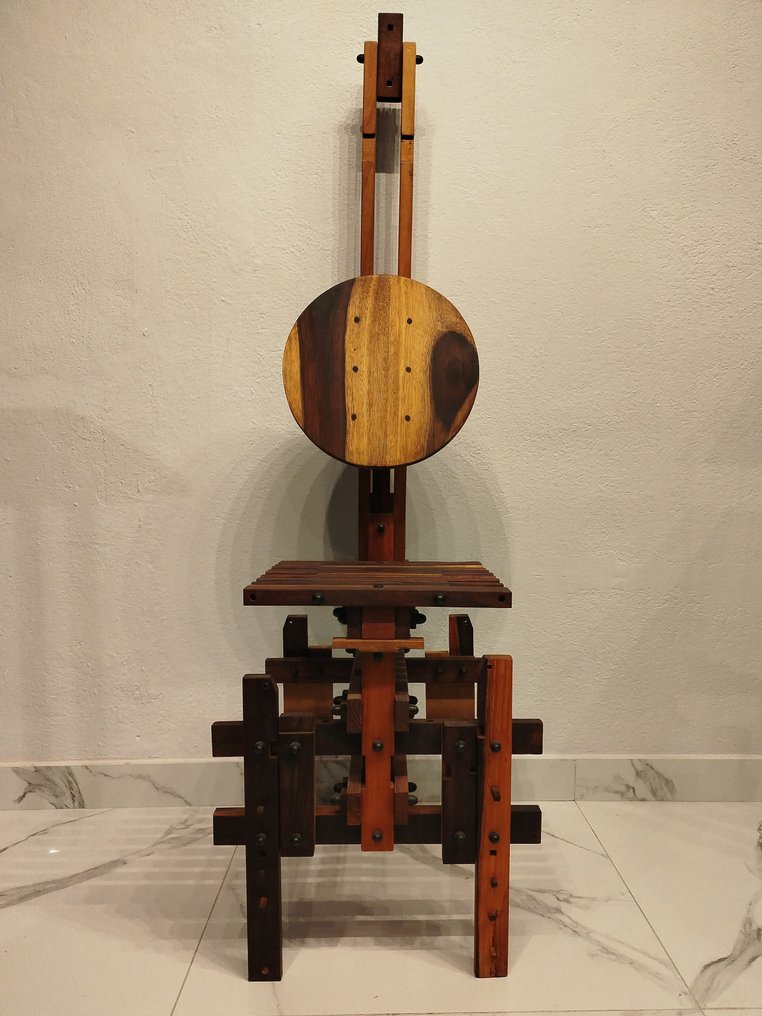 Anacleto Spazzapan - 椅 - 木 - 椅子 #1.0