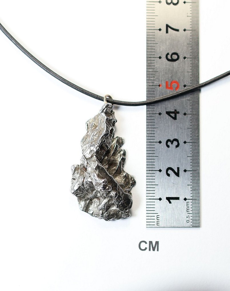 坎波德尔谢洛陨石吊坠 粗大八面体铁陨石 - 17.5 g - (1) #1.0