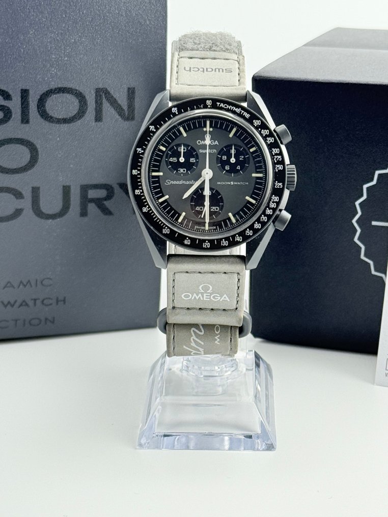 Omega x Swatch - MoonSwatch - Mission to Mercury - Nincs minimálár - S033A100 - Uniszex - 2025 #1.0