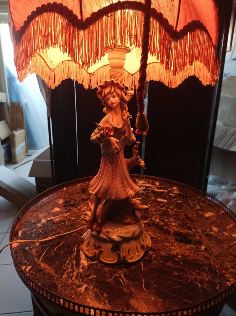 Capodimonte - Lamp - Porcelain - lamp #3.2