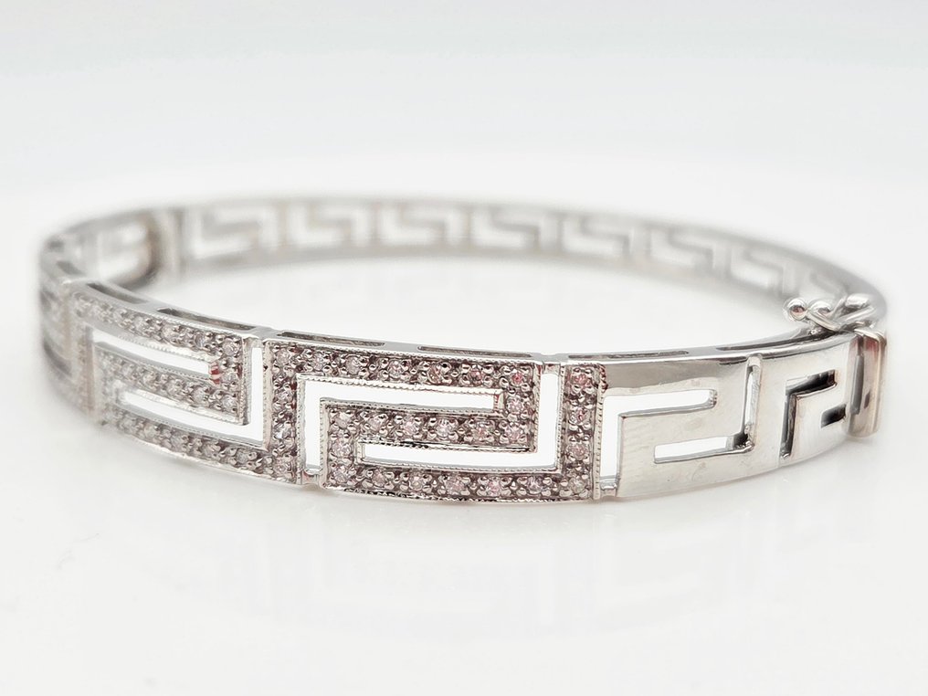 Βραχιόλι - 18 καράτια Λευκός χρυσός - 0.75ct. tw. Διαμάντι (Φυσικό) #2.1