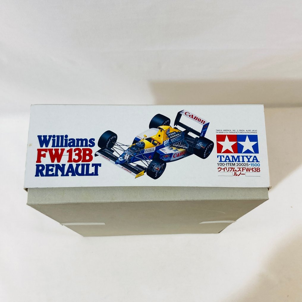 Tamiya 1:20 - Modelbouwdoos - Williams FW13B Renault - 20025 Vintage 1990s First Edition #2.1