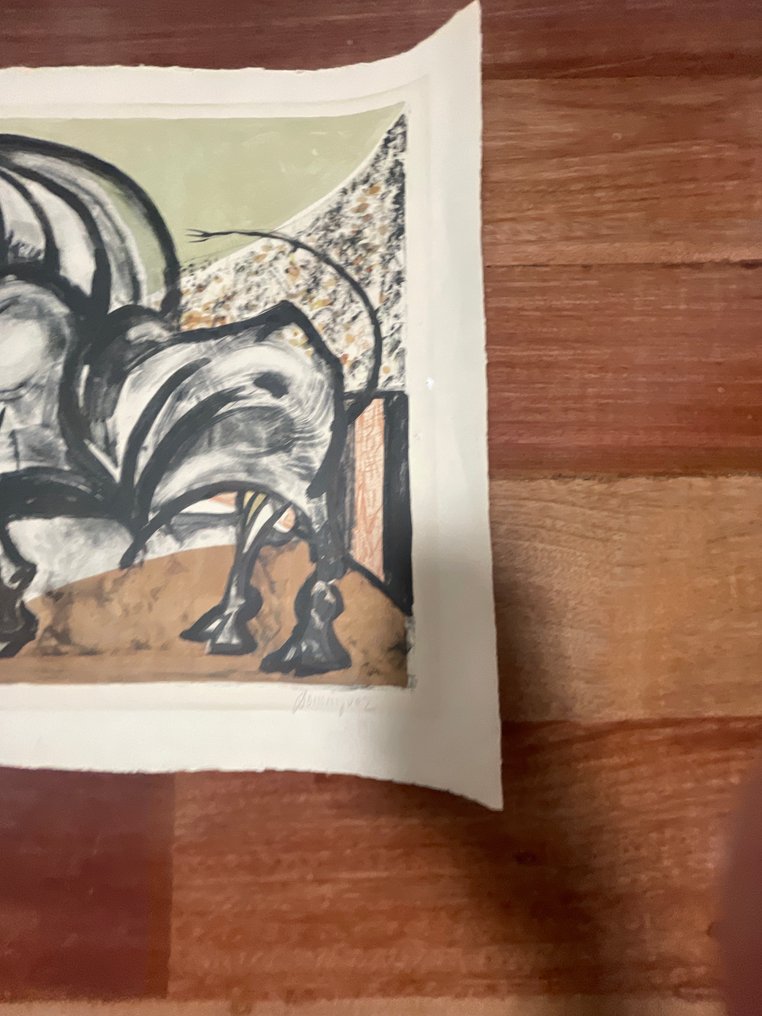 Oscar Domínguez (1906-1957) - Hommage a Manolete 1955 #3.2