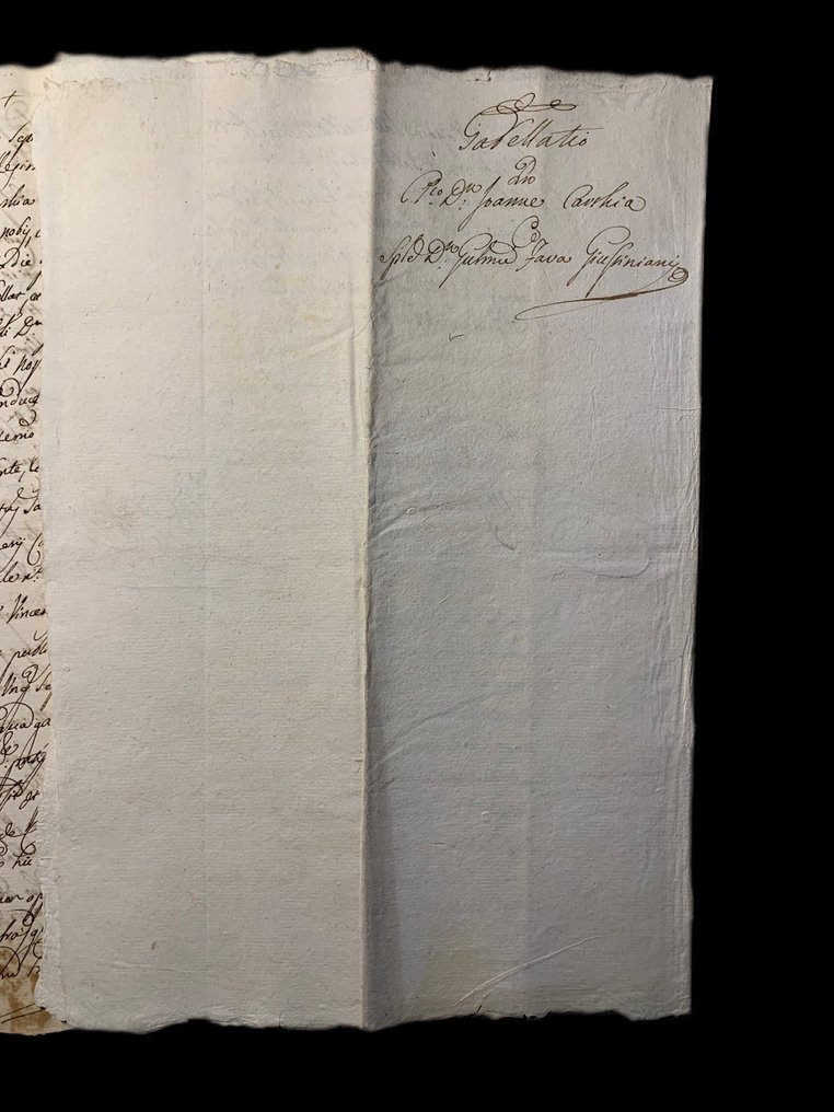 Sicilia Borbonica - Contratti di Gabelle - 1779 #3.2