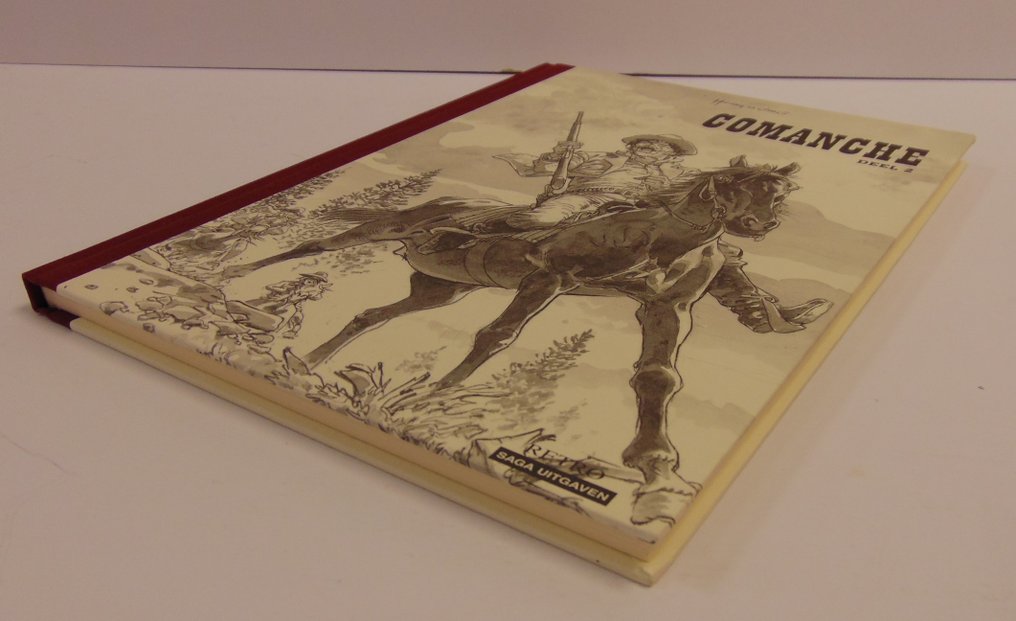 Comanche - Retro uitgave deel 2 + prent - hc met linnen rug - 1 Album - Prima edizione - 2007 #4.3