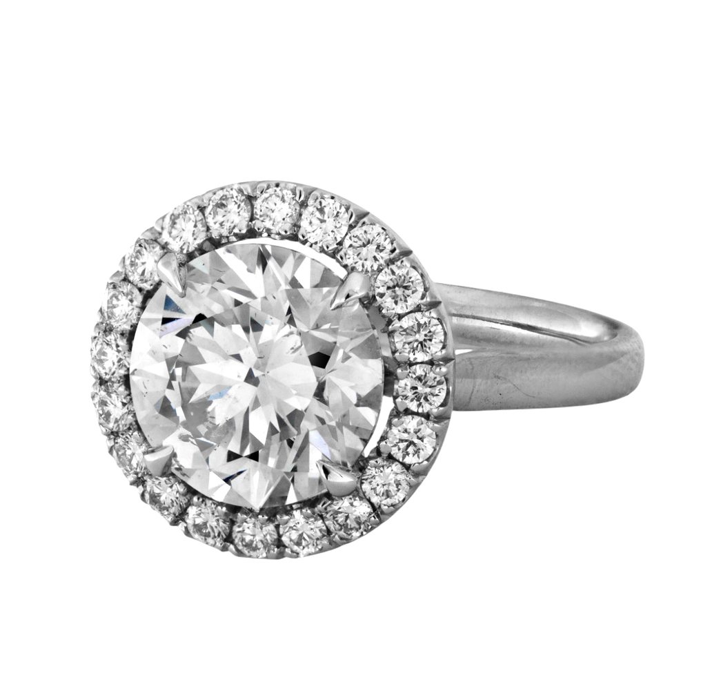 Ei pohjahintaa - Sormus - 18 kt. Valkokulta - 3.53ct. tw. Timantti (Luonnollinen) - Timantti #4.3