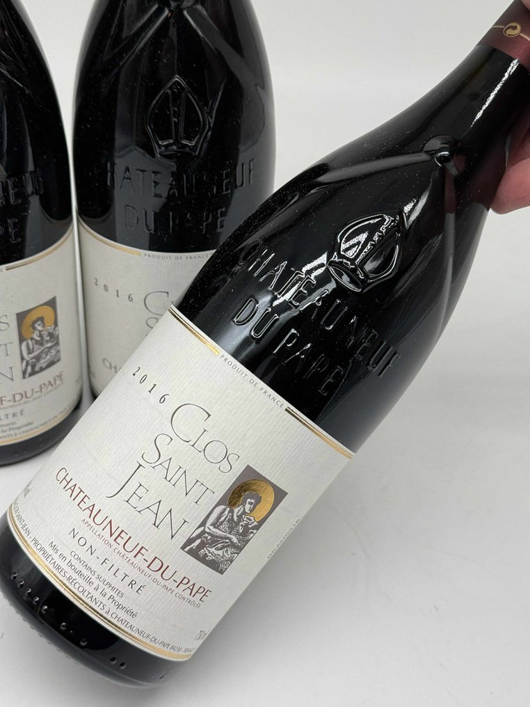 2016 Clos Saint-Jean - Châteauneuf-du-Pape - 3 Flasker (0,75 L) #2.1